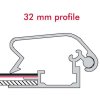 Alu snap frame, 32 mm, 50 x 70 cm, black #3