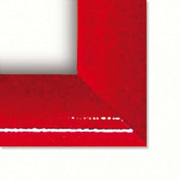 Alu snap frame 25 mm, A3, red #4