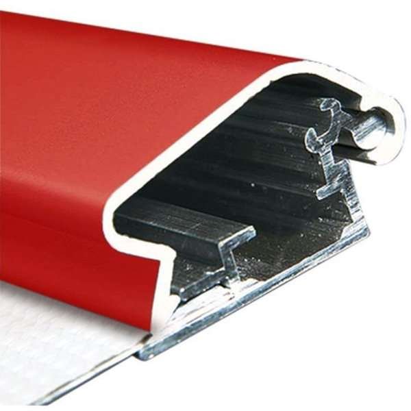 Alu snap frame, 32 mm, 50 x 70, red #2