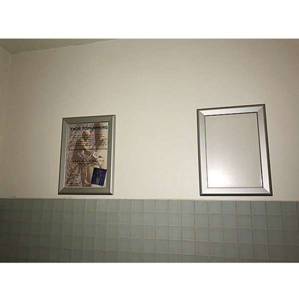 Alu snap frame, 32 mm, 50 x 70, silver #11