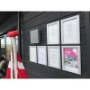 Alu snap frame, 32 mm, 70 x 100, silver #9