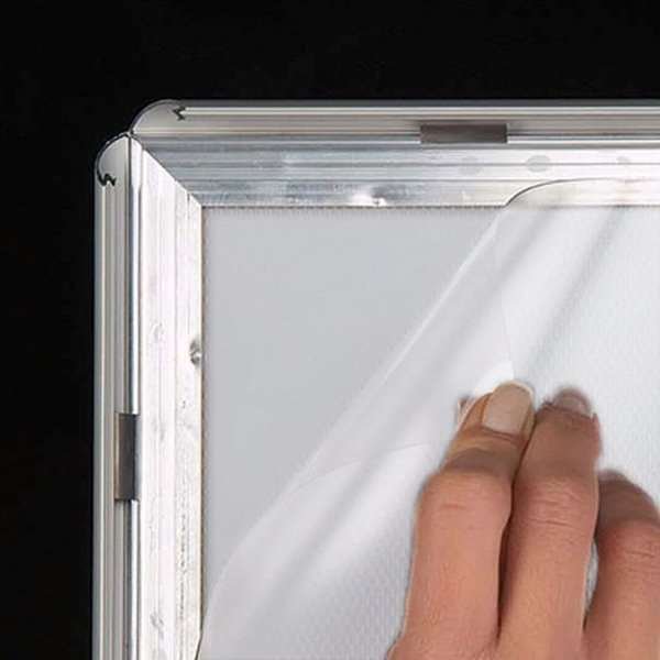 Alu snap frame 15 mm, A3, silver #6