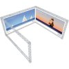 Crown Truss U-Shape 5 x 5 m, 15 x 15 cm, white #1