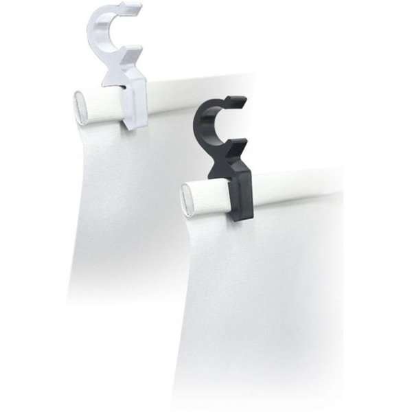 Top Clips, for Crown Truss 15 banner, white #2