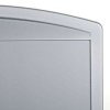 Plast Board with Foot, pavement board, black/grey #5