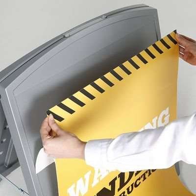 Compact Plast A-board, mini, yellow #5