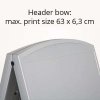 Compact Plast A-board, mini, yellow #3