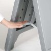 Compact Plast A-board, mini, grey #4