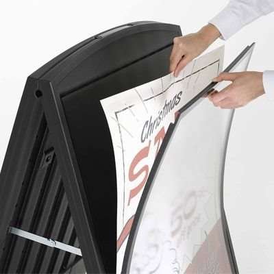 Compact Plast A-board, black, A1 #4