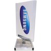 Outdoor Spin Sign, concrete stand #1