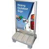 Heavy Outdoor Sign Concrete stand, alu/grey, 100 x 140 cm #6