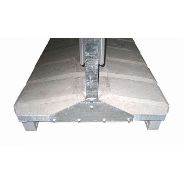 Heavy Outdoor Sign Concrete stand, alu/grey, 100 x 140 cm #2