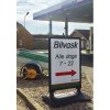 Wind-Sign Waterbase Budget Pavement Board, black, A0 #9