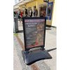 Wind-Sign Waterbase Budget Pavement Board, black, A0 #15