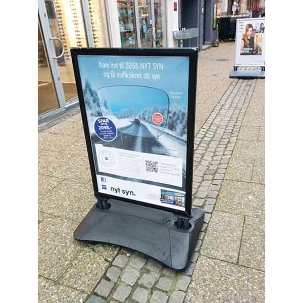 Wind-Sign Waterbase Budget Pavement Board, black, A0 #13
