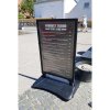 Wind-Sign Waterbase Budget Pavement Board, black, A0 #14