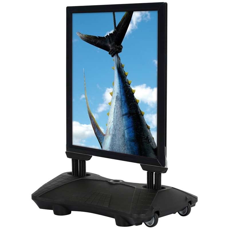 Wind-Sign Waterbase Budget Pavement Board, black, A0 #16