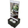 Menuholder Salt & Pepper, M65 acrylic holder #1