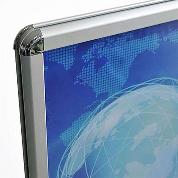 Wind-Sign Waterbase Basic Pavement Board, alu/grey, 70 x 100 cm #2