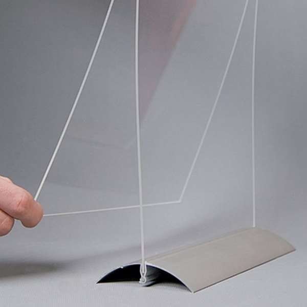 Swing Wing, vertical, alu base with A5 holder #5