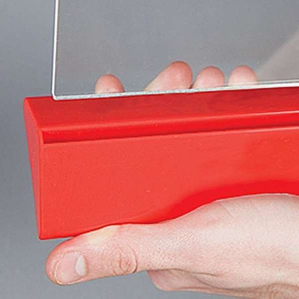 Pyramid Menuholder, vertical, A5, red base #4