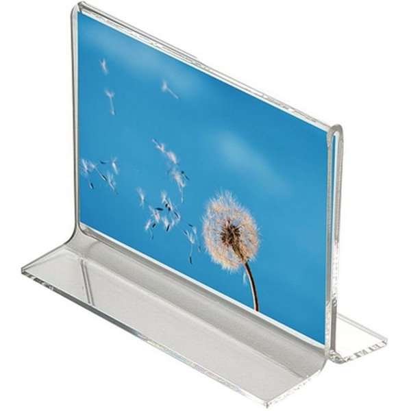 T-Menuholder, horizontal M65 acrylic display #2