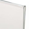 ACRYLIC L MENU HOLDER Horizontal A4 #5