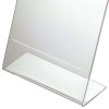 ACRYLIC L MENU HOLDER Horizontal A4 #3