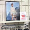 L-Menuholder, vertical A6 acrylic display #11