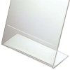L-Menuholder, vertical A3 acrylic display #2