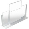 Menuholder Triple A4, acrylic, with 2 x M65 holders #3