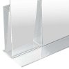 Menuholder Triple A4, acrylic, with 2 x M65 holders #2