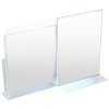 Menuholder Double A4, acrylic, with A4 holder #4