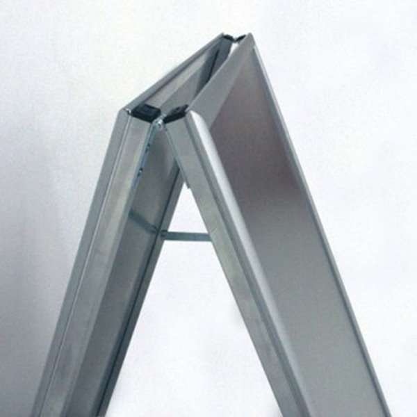 Alu-Line Budget Pavement Sign, silver, A1 #7