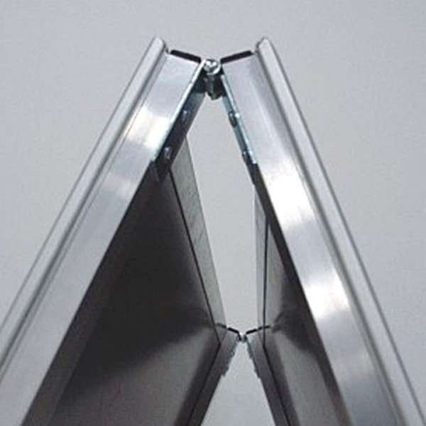 Alu-Line Budget Pavement Sign, silver, A1 #3