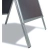 Alu-Line Budget Pavement Sign, silver, A1 #5