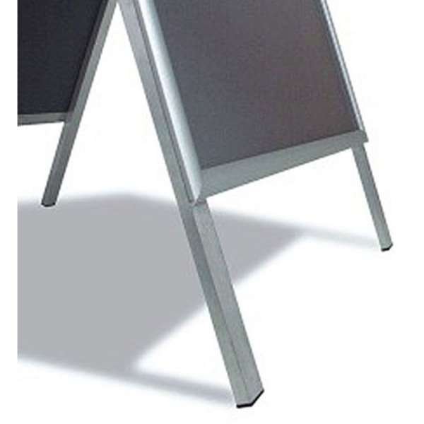 Alu-Line Budget Pavement Sign, silver, A1 #5