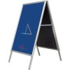 Alu-Line Budget Pavement Sign, silver, A1 #4