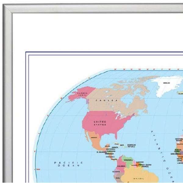 World Political Map, 120x100cm #3