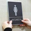Icon Sign with Text - Women #3