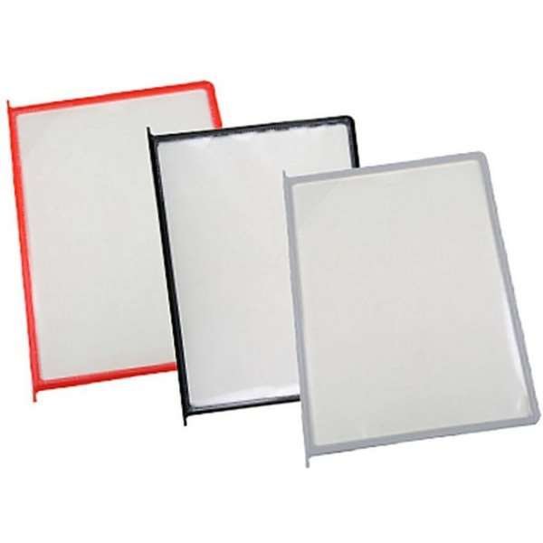 Poster Pockets for Reference Racks - 10 pcs. - Red #2