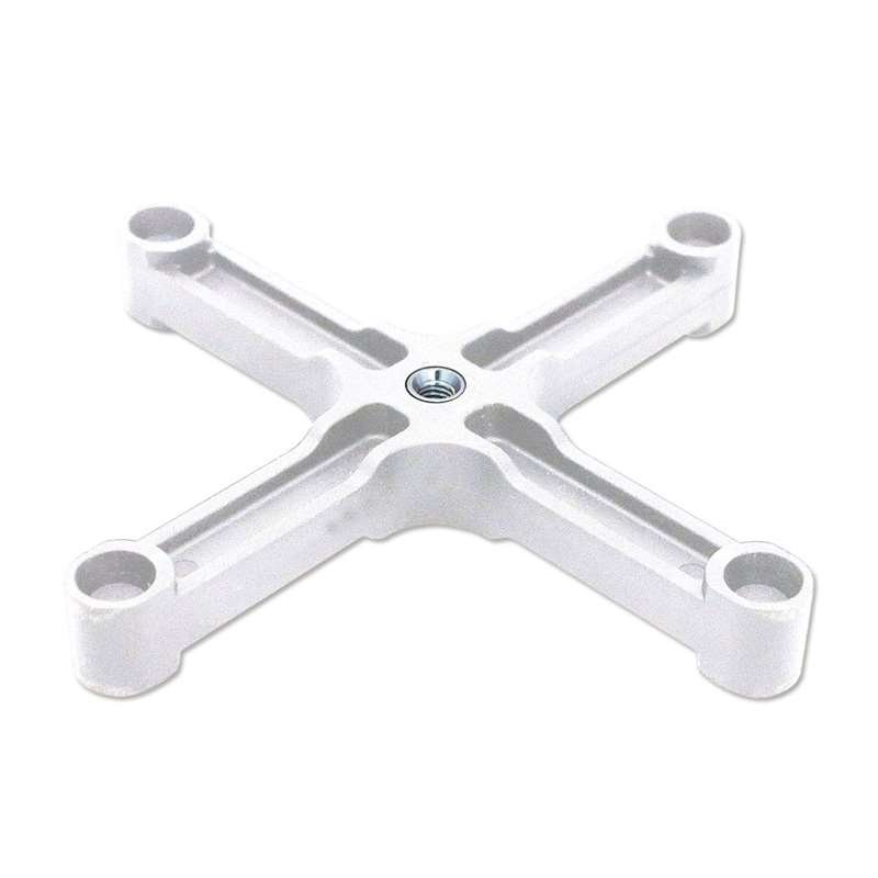 Crown Truss Triple Banner, 10 x 10 cm, white exhibition wall #3