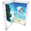 Crown Truss Corner Banner, 10 x 10 cm, white exhibition wall #1