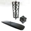 Crown Truss Single Banner, 10 x 10 cm, black exhibition wall #2