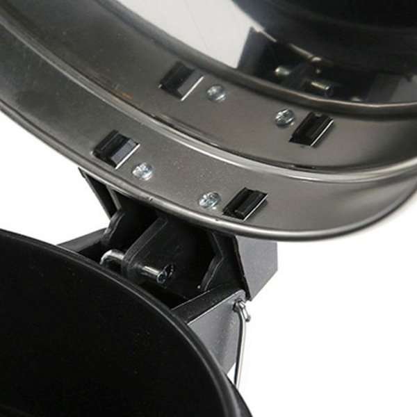 Pedal Trash Can, 20 L - Silver #4