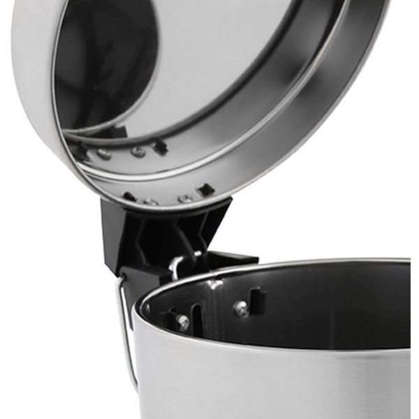 Pedal Trash Can, 20 L - Silver #6