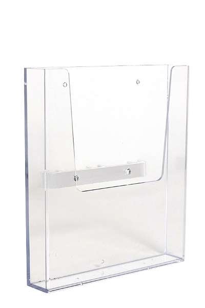 CROWN TRUSS 10x10, Brochure dispenser A4 with fitting - white #1