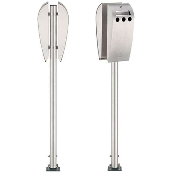 Pole Stand, dark grey laquered, 115 cm #8