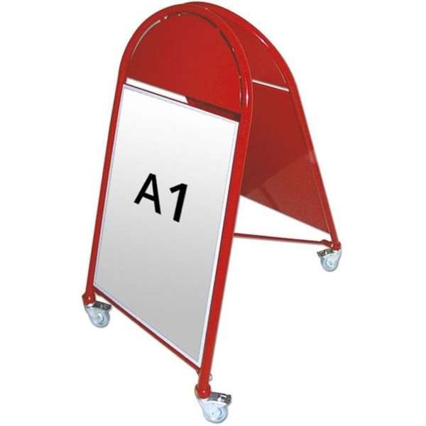 New Gotik Lux Pavement Board, red, A1 #1