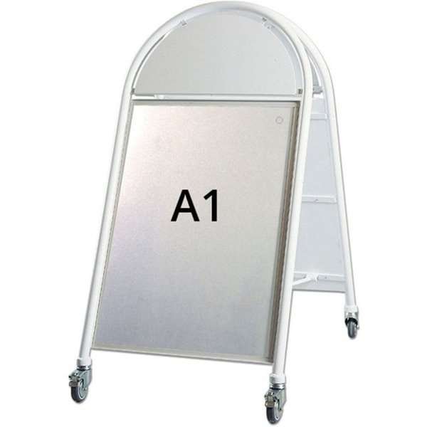 New Gotik Lux Pavement Board, white, A1 #1
